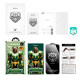 Захисне скло Privacy Hoco Bear Shield для Apple iPhone Air (Black)