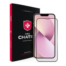 Защитное стекло +NEU Chatel Corning Gorilla Glass для Apple iPhone 16e (Black)
