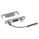 Шлейф для Apple iPhone 16 Pro Max с кнопкой Camera Control (внешняя) (White Titanium) (JC)