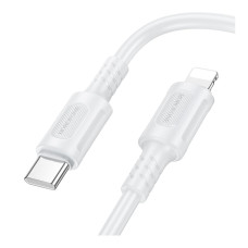 Кабель Borofone BX111 Type-C – Lightning (1 м · 27W · 3A) (White)