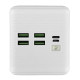 Повербанк Gerlax GP-623 22.5W (60000 mAh) (White)