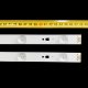 Пряма підсвітка для телевізора Kivi 49-50″ PN:30349006203 (12 планок по 483 мм, 6 LED, лінза 17 мм, 3 В)