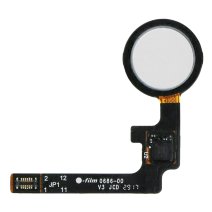 Сканер отпечатков пальцев для Google Pixel 2 (Cleraly white) (Original)
