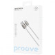 Кабель Proove Dense Metal USB-A – Type-C (2 м · 12W · 2.4A) (Black)