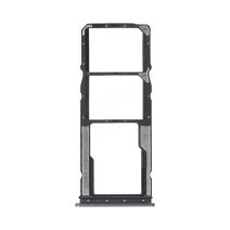 Держатель SIM-карты и карты памяти для Xiaomi Redmi 10 (India) (2×SIM, карта памяти) (Gray)