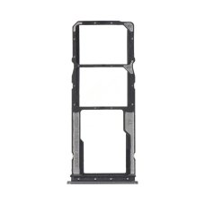 Держатель SIM-карты и карты памяти для Xiaomi Redmi 10 (India) (2×SIM, карта памяти) (Gray)
