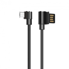 Кабель Hoco U37 Long Roam USB-A – Micro-USB (1.2 м) (Black)