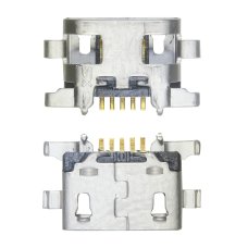Роз'єм зарядки для Meizu M6 5 pin (6 кріплень) (контакти посередині) (Micro USB) без шлейфа