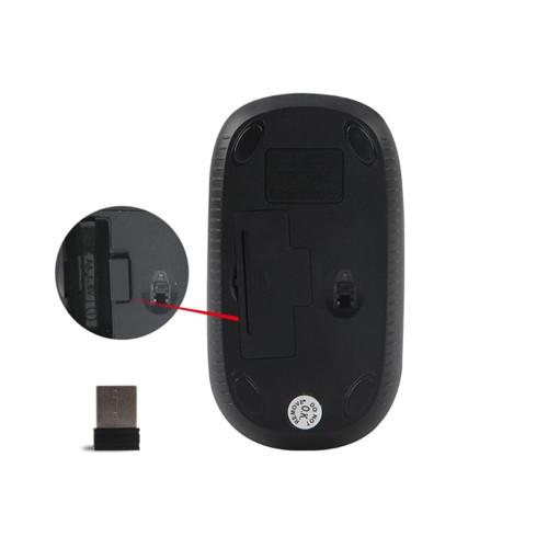 Мышка беспроводная MeeTion MT-R547 (1600 DPI) (Black)