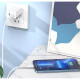 Кабель Borofone BX80 USB-A – Lightning (1 м · 12W · 2.4A) (White)