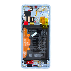 Дисплей для Huawei P30 Pro з тачскріном в рамці (Breathing Crystal) (Original) (з акумулятором)