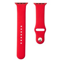 Ремешок для Apple Watch 38/40/41 мм Band Silicone (Red)