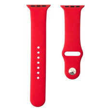 Ремінець для Apple Watch 38/40/41 мм Band Silicone (Red)