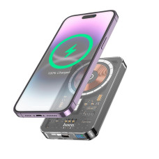 Повербанк Hoco Q14 Magnetic PD 20W (5000 mAh) (Black)