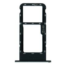 Держатель SIM-карты и карты памяти для ZTE Blade V2020 Smart (версия на 2×SIM) (Black)