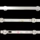 Пряма підсвітка для телевізора Elenberg 40-42″ JL.D39581235-105AS-M (4 планки по 745 мм, 8 LED, лінза 15,5 мм, 3 В)
