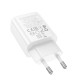 Сетевое зарядное устройство Hoco N61 USB-A+USB-C (20W · 3A) (White)
