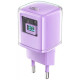 Мережевий зарядний пристрій Acefast A53 USB-C (30W · 3A) (Purple)