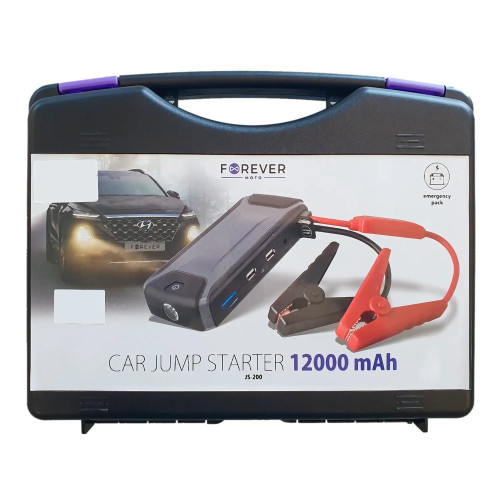 Повербанк Forever Car Jump Starter (12000 mAh) (Black)
