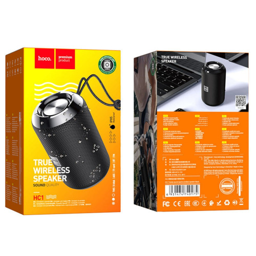 Bluetooth колонка Hoco HC1 Trendy Sound (Black)