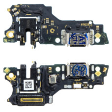 Нижня плата для Oppo A53 (4G) (2020) з роз’ємом зарядки та мікрофоном (Original Used)