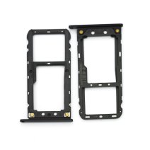 Держатель SIM-карты для Xiaomi Redmi Note 5 Pro (версия на 2×SIM) (Black)
