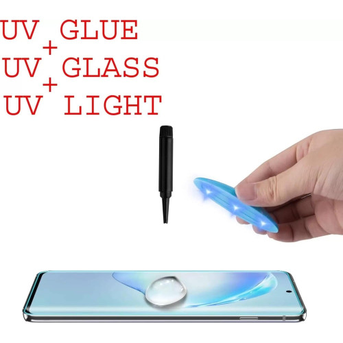 Защитное стекло UV для Xiaomi 12 (0.3 мм, 3D) (с UV клеем и лампой)