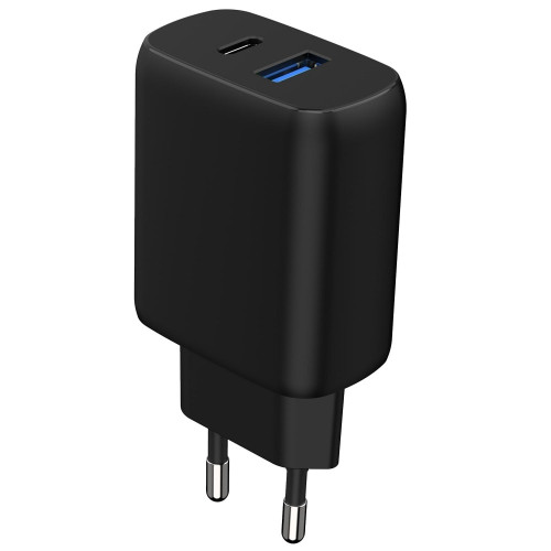Сетевое зарядное устройство Proove Silicone Power 2 USB-C (30W) с кабелем Type-C – Type-C (White)