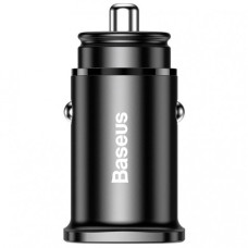 Автомобильное зарядное устройство Baseus Square Metal USB A+USB-C (30W · 3A) (CCALL-AS01) (Black)