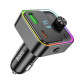 FM-модулятор Hoco E81 USB-A+USB-C (30W · 3A) (Black)