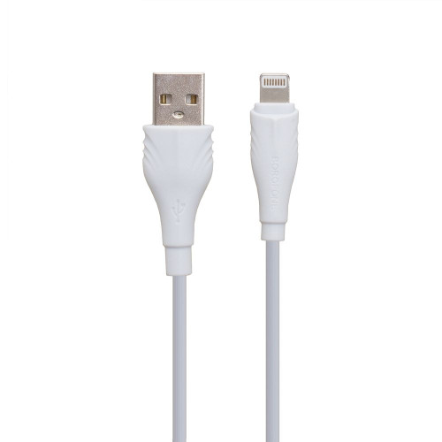 Кабель Borofone BX18 USB-A – Lightning (1 м · 12W · 2.4A) (White)