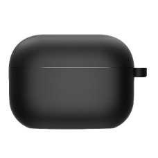 Чохол для AirPods 4 Silicone Case with Fibra (Black)