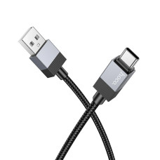 Кабель Hoco X110 Honorific USB-A – Type-C (1 м · 15W · 3A) (Black)
