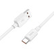 Кабель Hoco X96 USB-A – Type-C (1 м · 100W · 5A) (White)