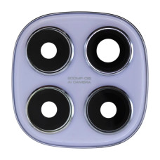 Скло камери для Xiaomi Redmi Note 14 Pro (5G) в рамці (Purple) (Original)