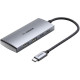 USB-хаб UGREEN CM480 Type-C (3xUSB 3.2 · 2xType-C) (Dark Gray)