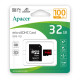 Карта памяти Apacer microSDHC 32GB Class 10 V10 A1 + адаптер SD