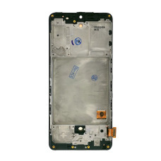 Дисплей для Samsung A415 Galaxy A41 (2020) з тачскріном в рамці (Black) (Original Refurbished)