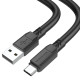 Кабель Borofone BX81 USB-A – Type-C (1 м · 15W · 3A) (Black)