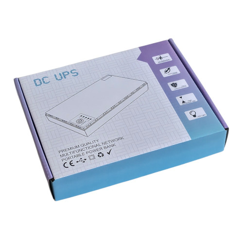 Бесперебойный блок питания Mini DC UPS DCSL1018PC 18W (20000 mAh) (Black)