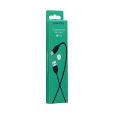 Кабель Borofone BX19 Benefit USB-A – Type-C (1 м · 15W · 3A) (Black)