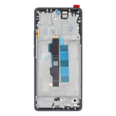 Дисплей для Poco M6 Pro (4G) с тачскрином в рамке (Purple) (Original PRC)
