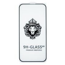 Защитное стекло Lion для Apple iPhone 15 Plus (Full Glue) (0.3 мм, 2.5D) (Black)