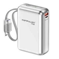Повербанк Konfulon A80Q 22.5W (20000 mAh) (Silver)