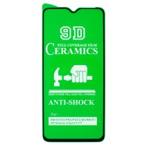Защитная пленка Ceramic для Xiaomi Redmi Note 8 Pro (Full Glue) (Black)