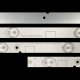Пряма підсвітка для телевізора Hisense 32″ HE32VJF2M74X00804787 (1 планка 570 мм, 6 LED, лінза 15,5 мм, 6 В)