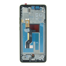 Дисплей для Motorola XT2527 Moto G86 (5G) с тачскрином в рамке (Golden Cypress) (Original)