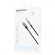 Аудиокабель AUX Proove SoundTrack Lightning – 3.5 мм (1 м) (Black)