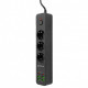 Сетевой фильтр Proove Power Socket P-03 на 3 розетки (4xUSB-A+2xUSB-C · 2 м) (Black)