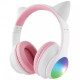Наушники Bluetooth Proove Kids LumiCat (APP) (White/Pink)